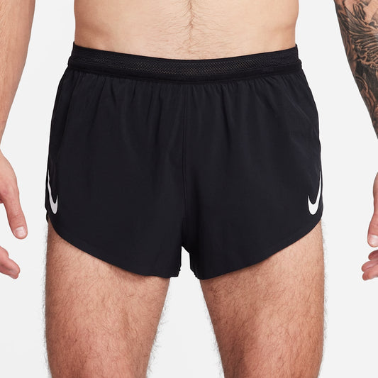 Nike Dri-Fit ADV AeroSwift 2" Brief-Lined Shorts Mens Black - Frontrunner Colombo