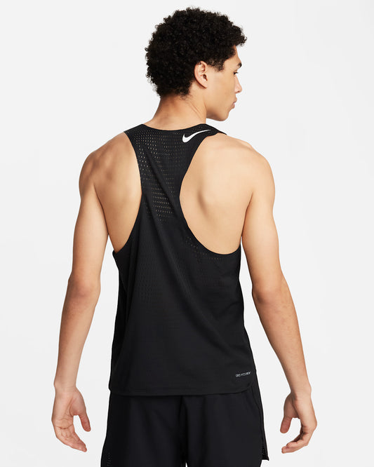 Nike Dri-Fit ADV Aeroswift Singlet Mens Black - Frontrunner Colombo