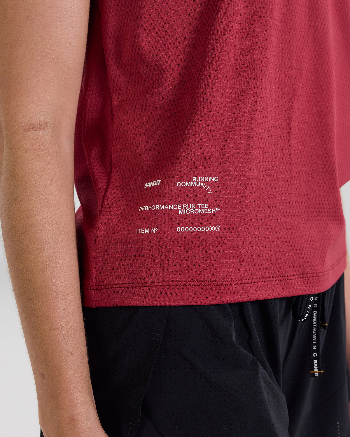 Bandit MicroMesh™ Run Tee Women's - Berry - Frontrunner Colombo