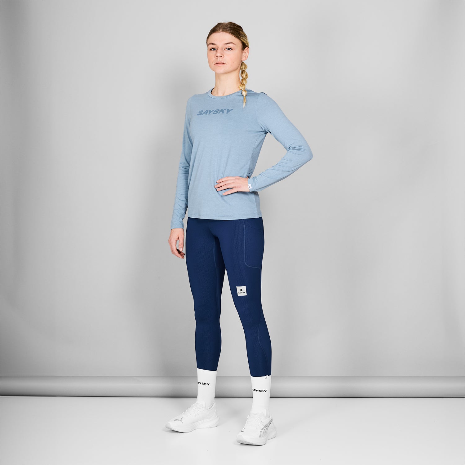 Saysky Logo Pace Long Sleeve Womens - Frontrunner Colombo