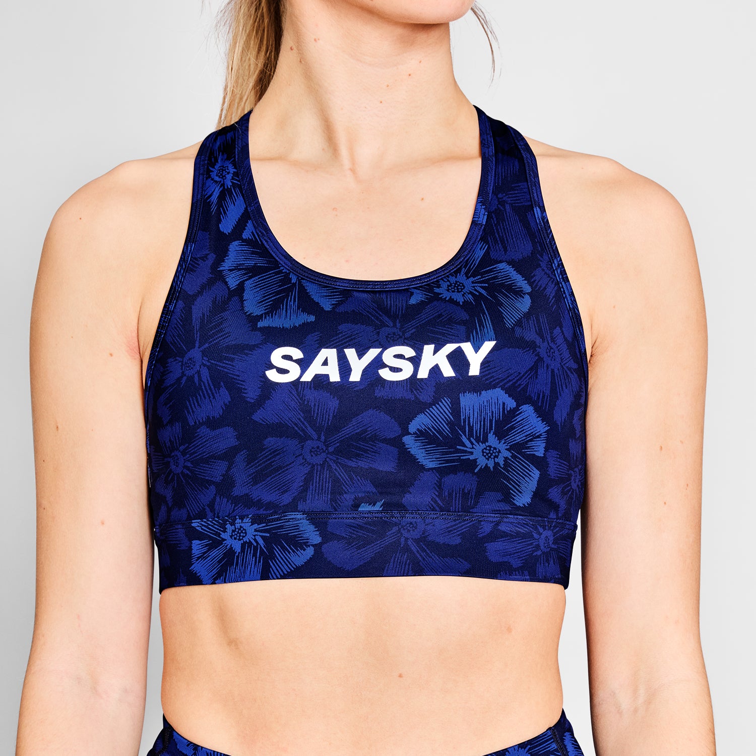 Saysky Flower Combat Sports Bra Womens - Frontrunner Colombo