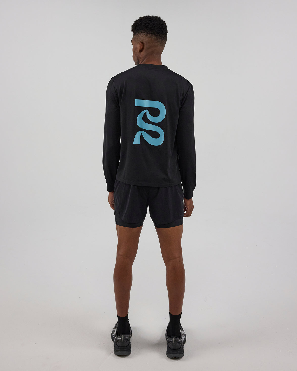 Bandit NanoMesh™ Infographic Long Sleeve Unisex - Black - Frontrunner Colombo