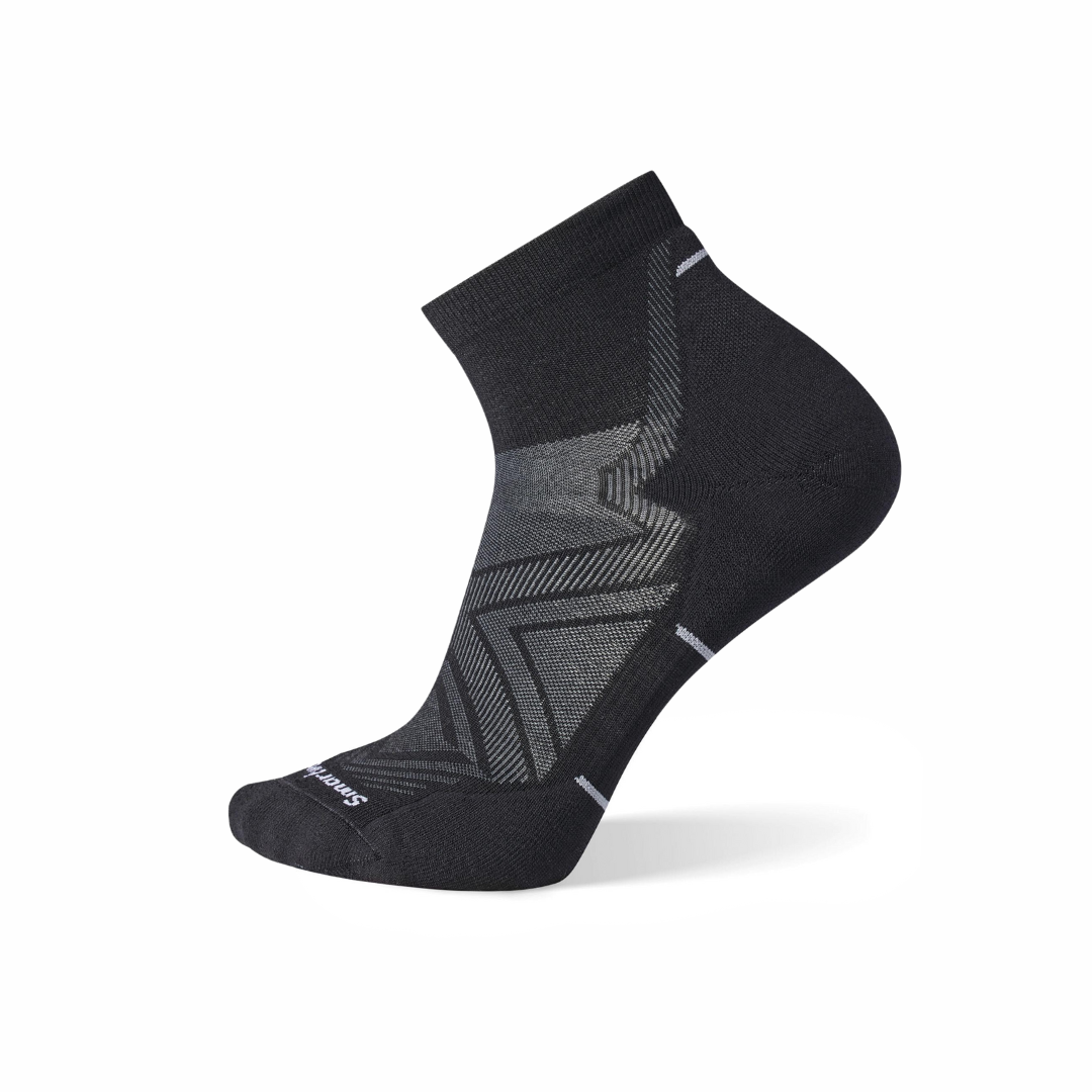Smartwool Run Targeted Cushion Ankle Unisex - Black - Frontrunner Colombo