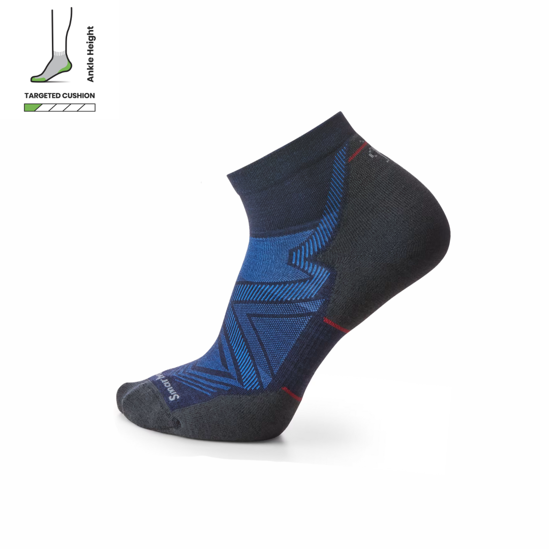 Smartwool Run Targeted Cushion Ankle Unisex - Deep Navy - Frontrunner Colombo
