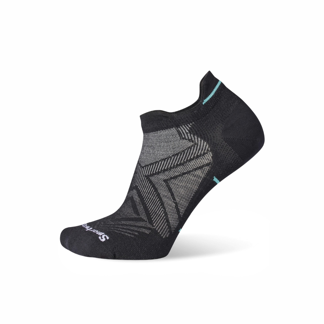 Smartwool Run Zero Cushion Low Ankle Women's - Black - Frontrunner Colombo