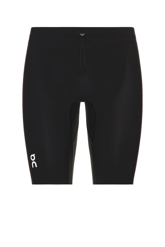 On Zero Half Tights Mens Black - Frontrunner Colombo