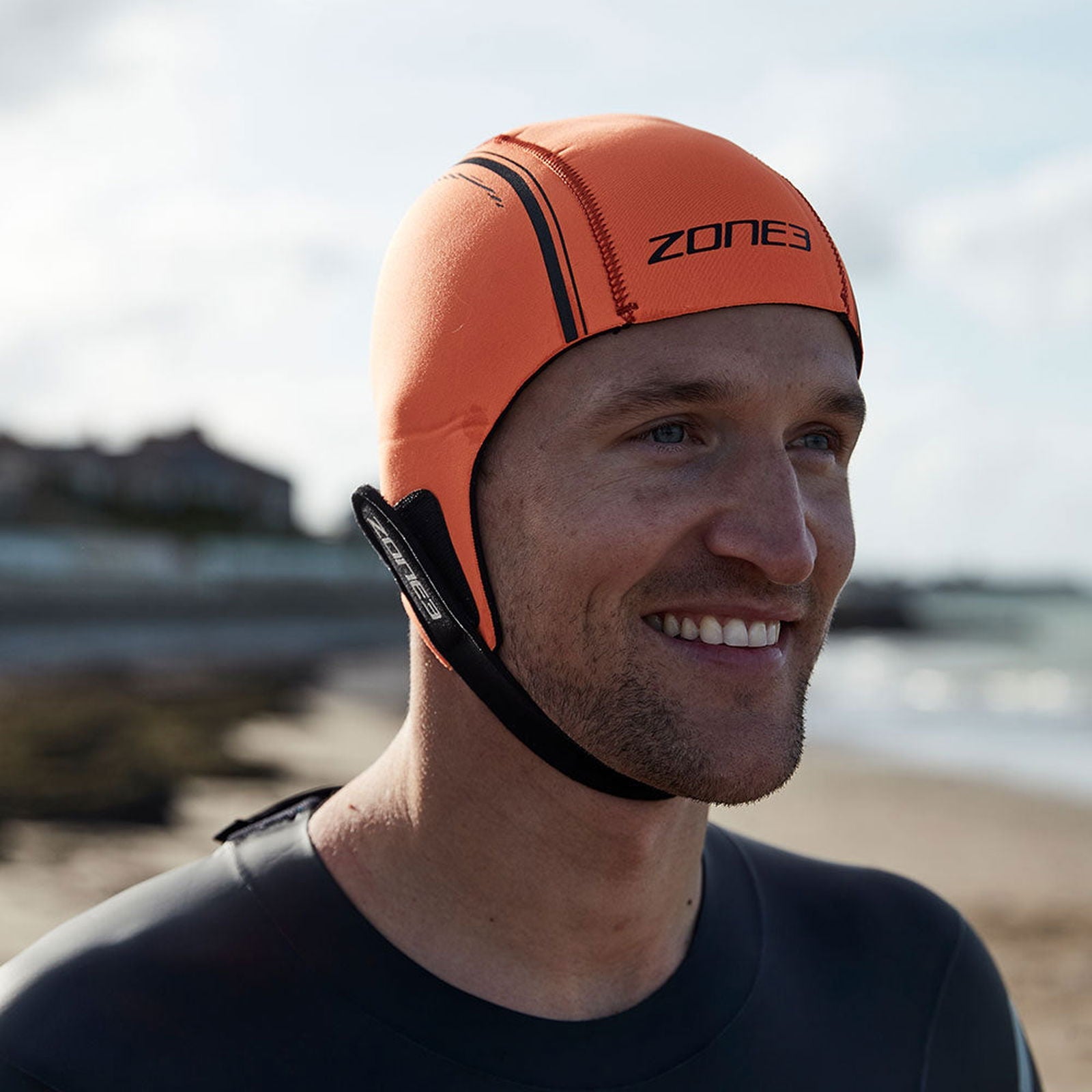 ZONE3 Neoprene Swim Cap - Frontrunner Colombo