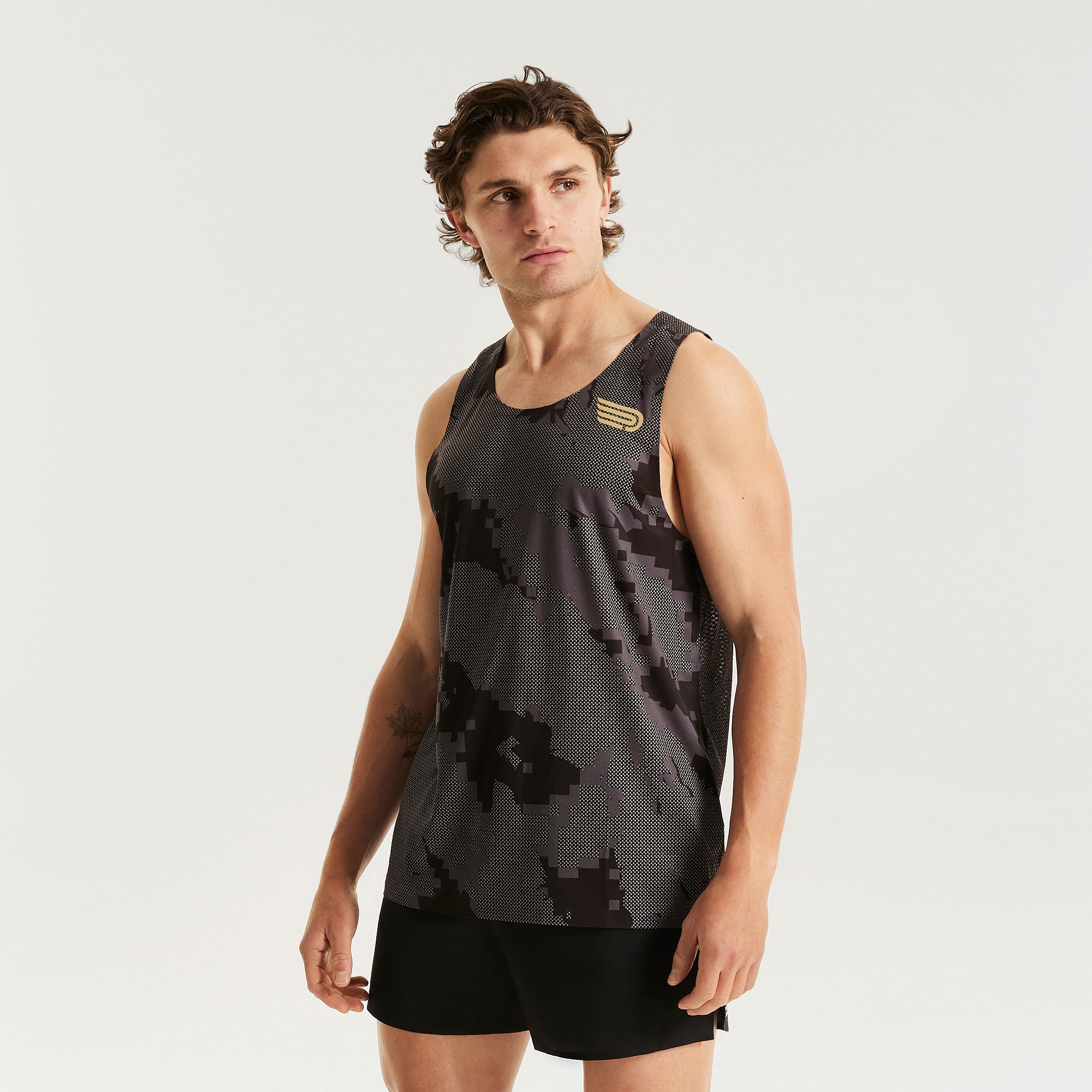 Pressio Run Elite Singlet Mens 2025 - Frontrunner Colombo