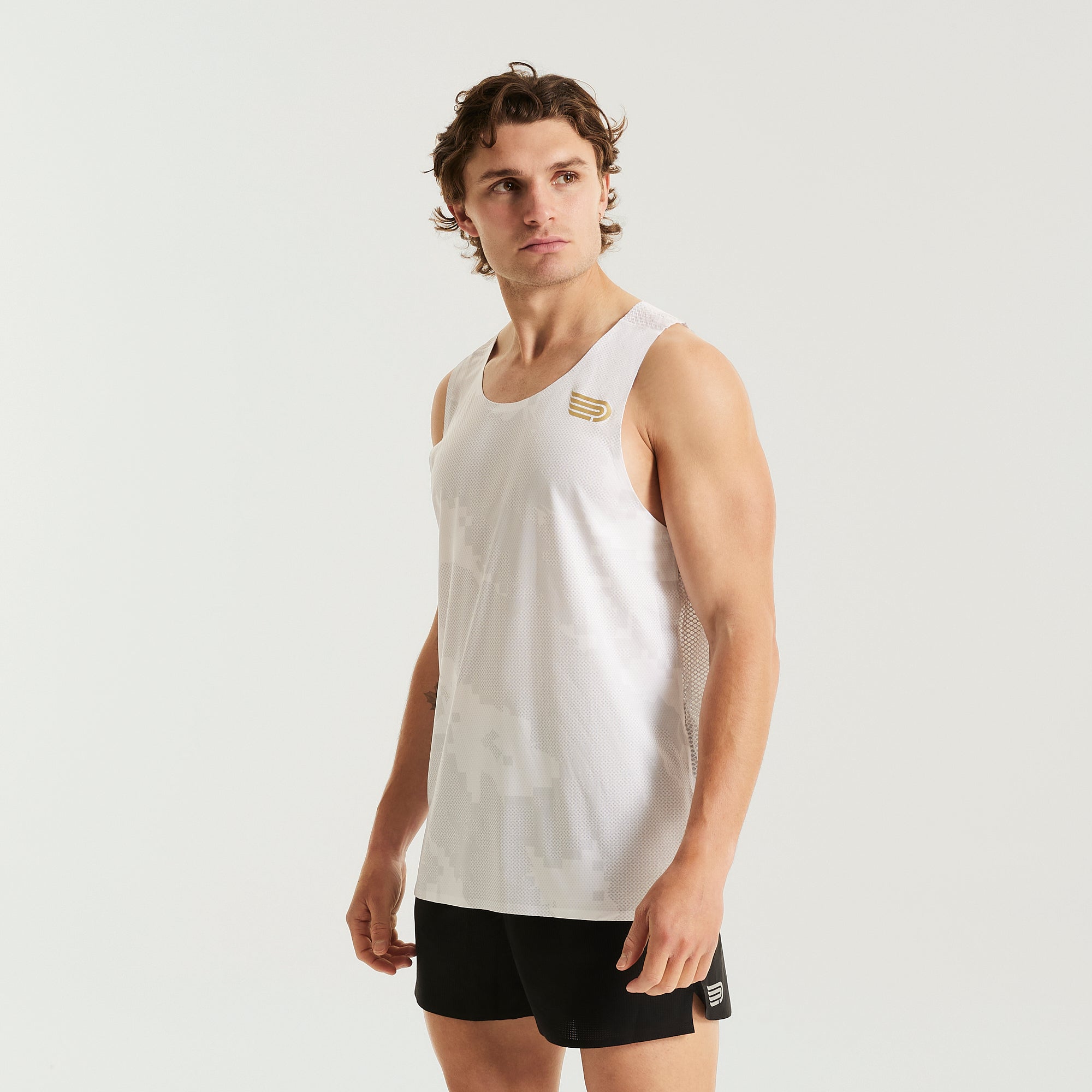 Pressio Run Elite Singlet Mens 2025 - Frontrunner Colombo