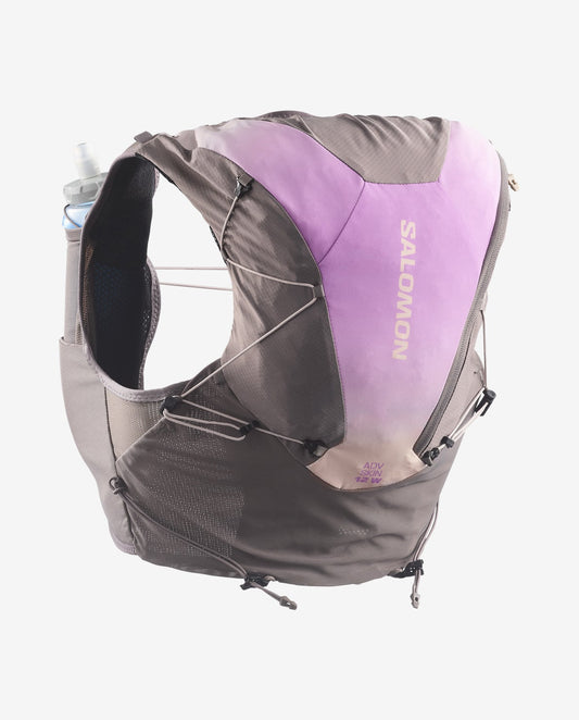 Salomon Adv Skin 12 Women's Gradient Set Iron/Shadow Grey/Iris Orchid - Frontrunner Colombo