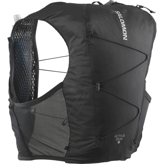 Salomon Active Skin 8 Set Black/Metal