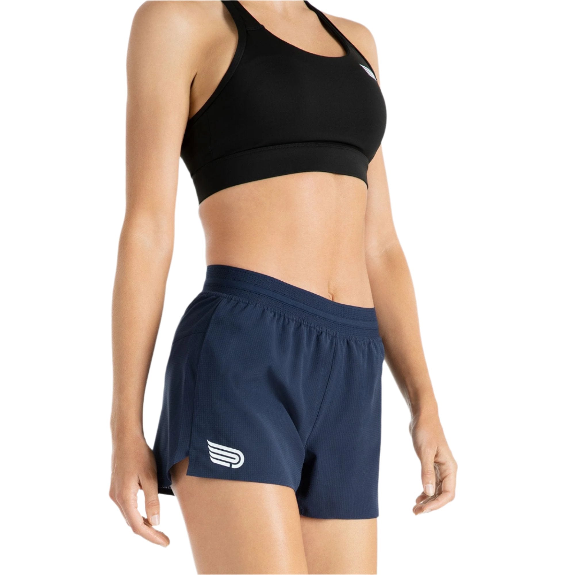 Pressio Womens Elite 3 Inch Short - Navy - Frontrunner Colombo