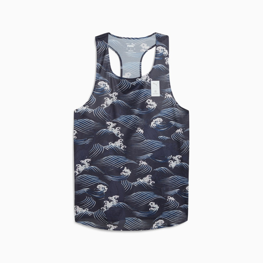 Puma X Saysky Singlet AOP New Navy (Mens) - Frontrunner Colombo