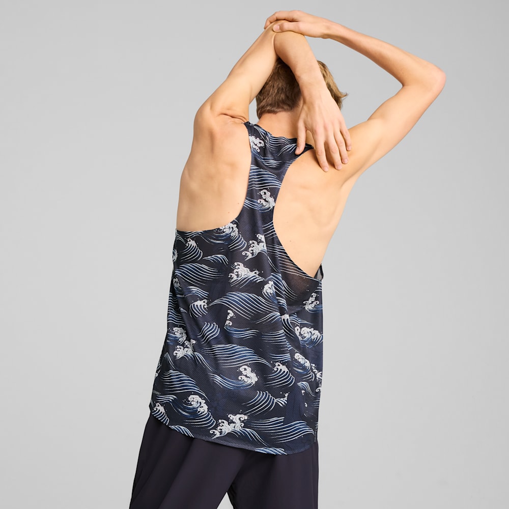 Puma X Saysky Singlet AOP New Navy (Mens) - Frontrunner Colombo