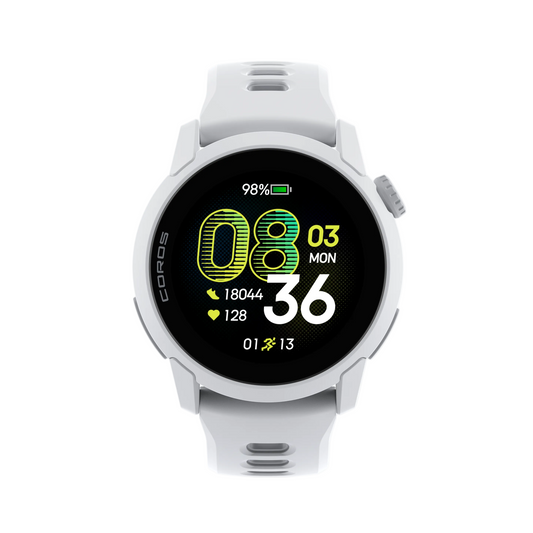 Coros Pace 4 - White Silicone - Frontrunner Colombo