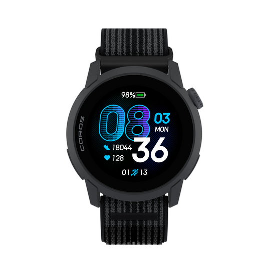 Coros Pace 4 - Black - Nylon Band - Frontrunner Colombo