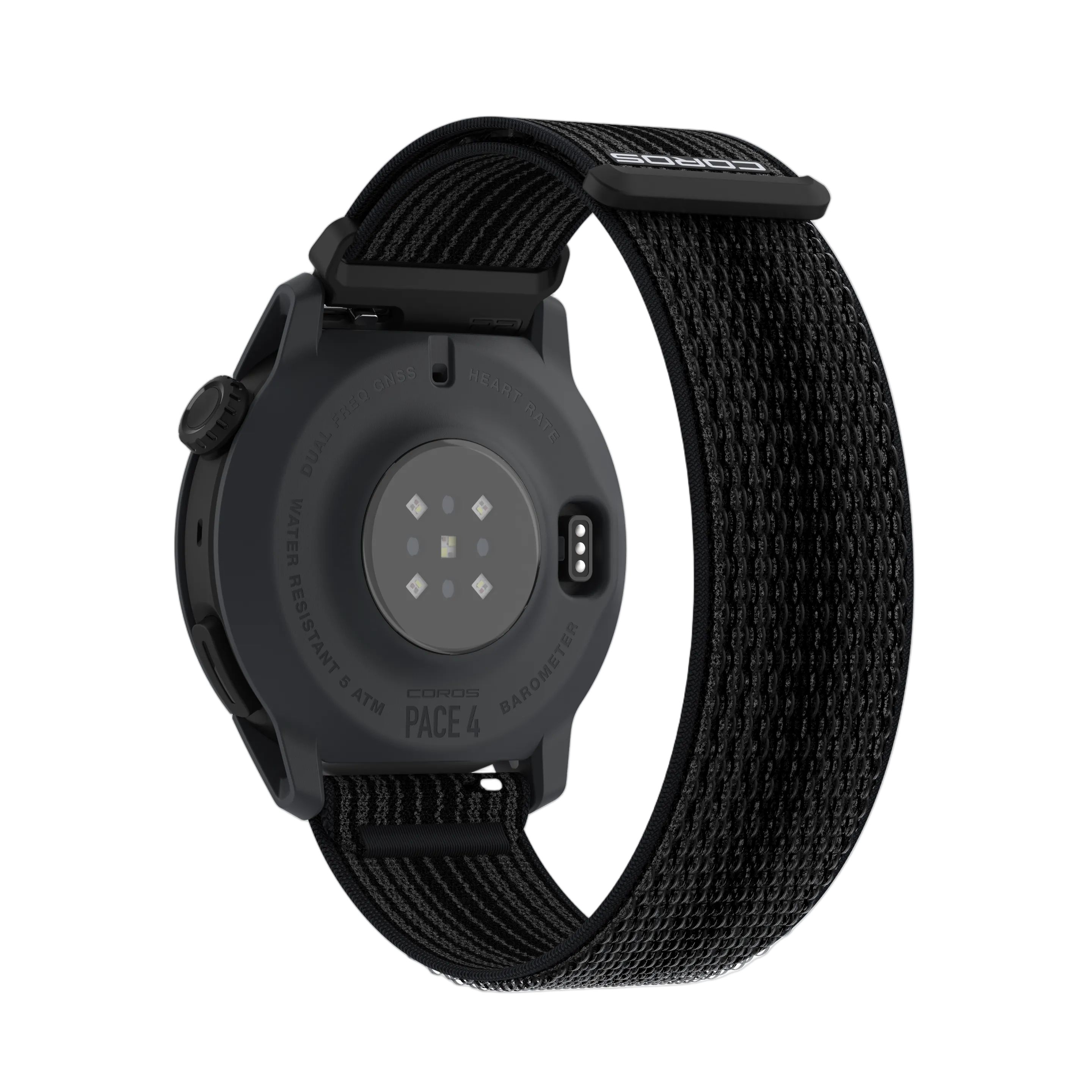 Coros Pace 4 - Black Nylon - Frontrunner Colombo