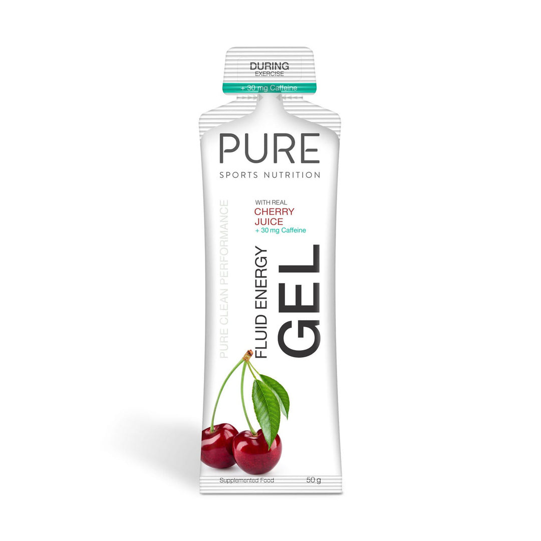Pure Fluid Energy Gel Cherry - Box of 18 - Frontrunner Colombo
