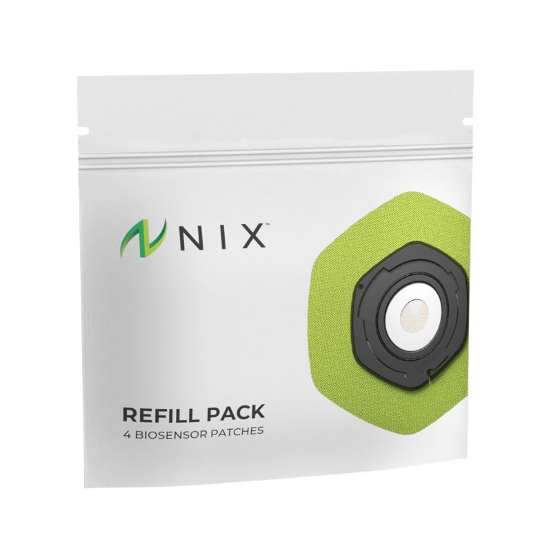 Nix Hydration Biosensor Sweat Patch Refills (4 Pack) - Frontrunner Colombo