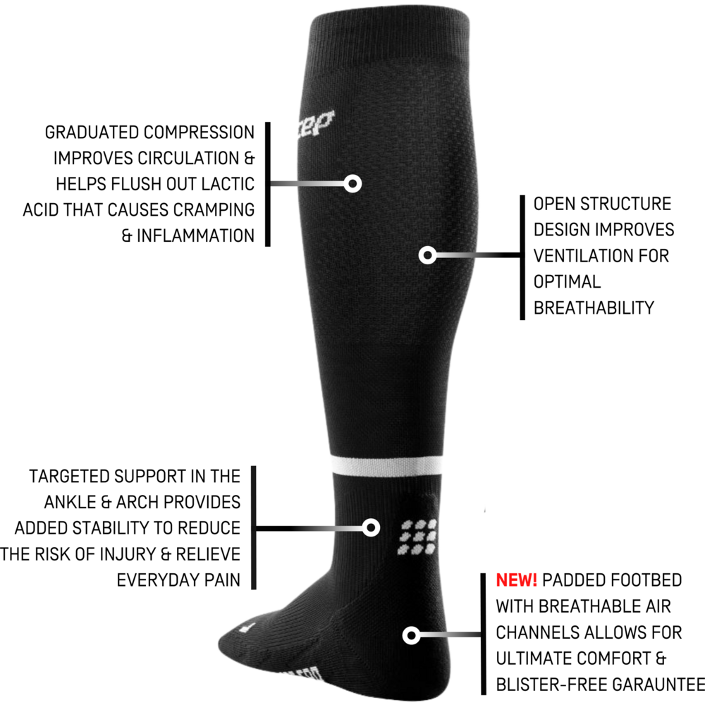 CEP The Run Compression Tall Socks 4.0 (Womens) - Frontrunner Colombo