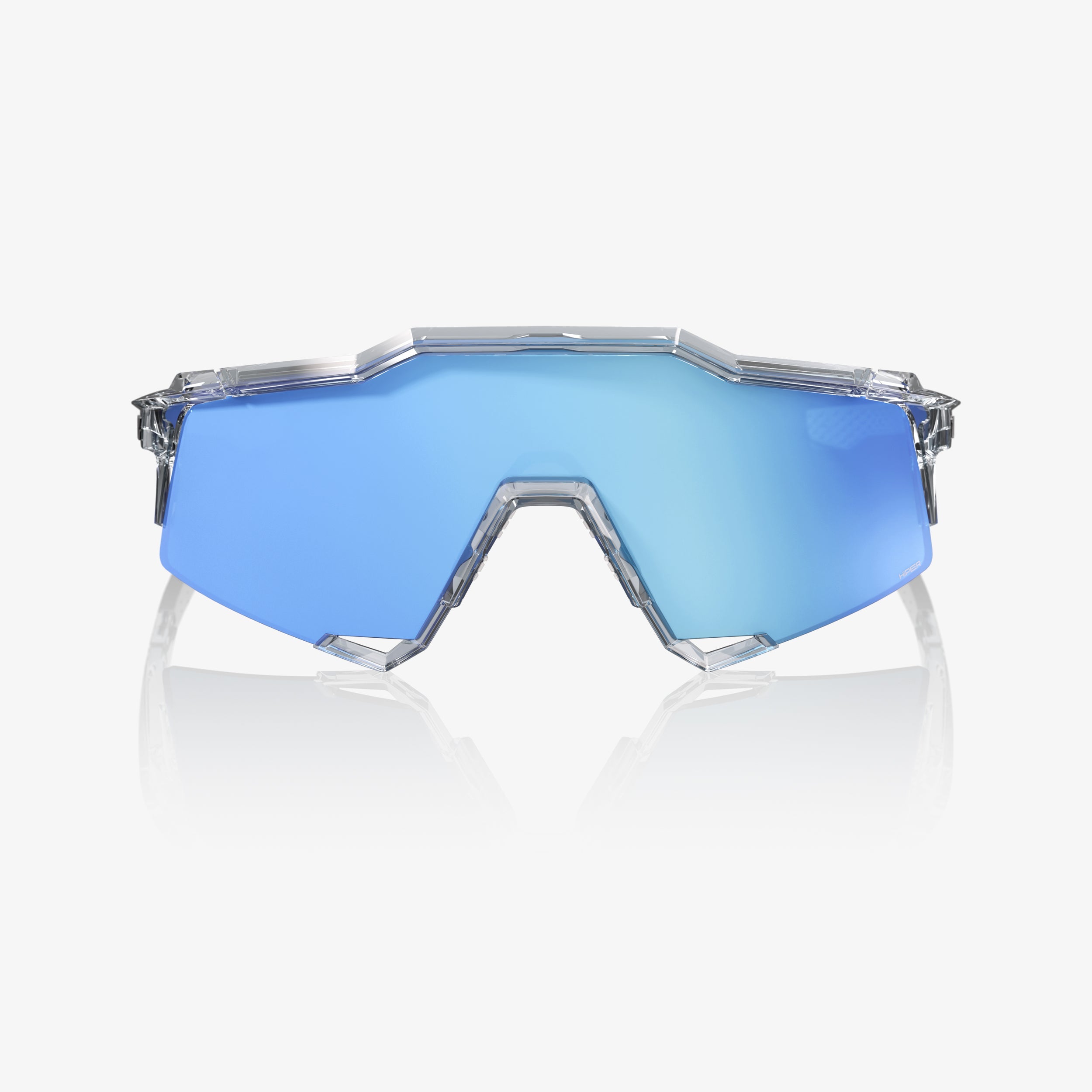 100% Speedcraft - Polished Translucent Clear - Hiper Blue - Frontrunner Colombo