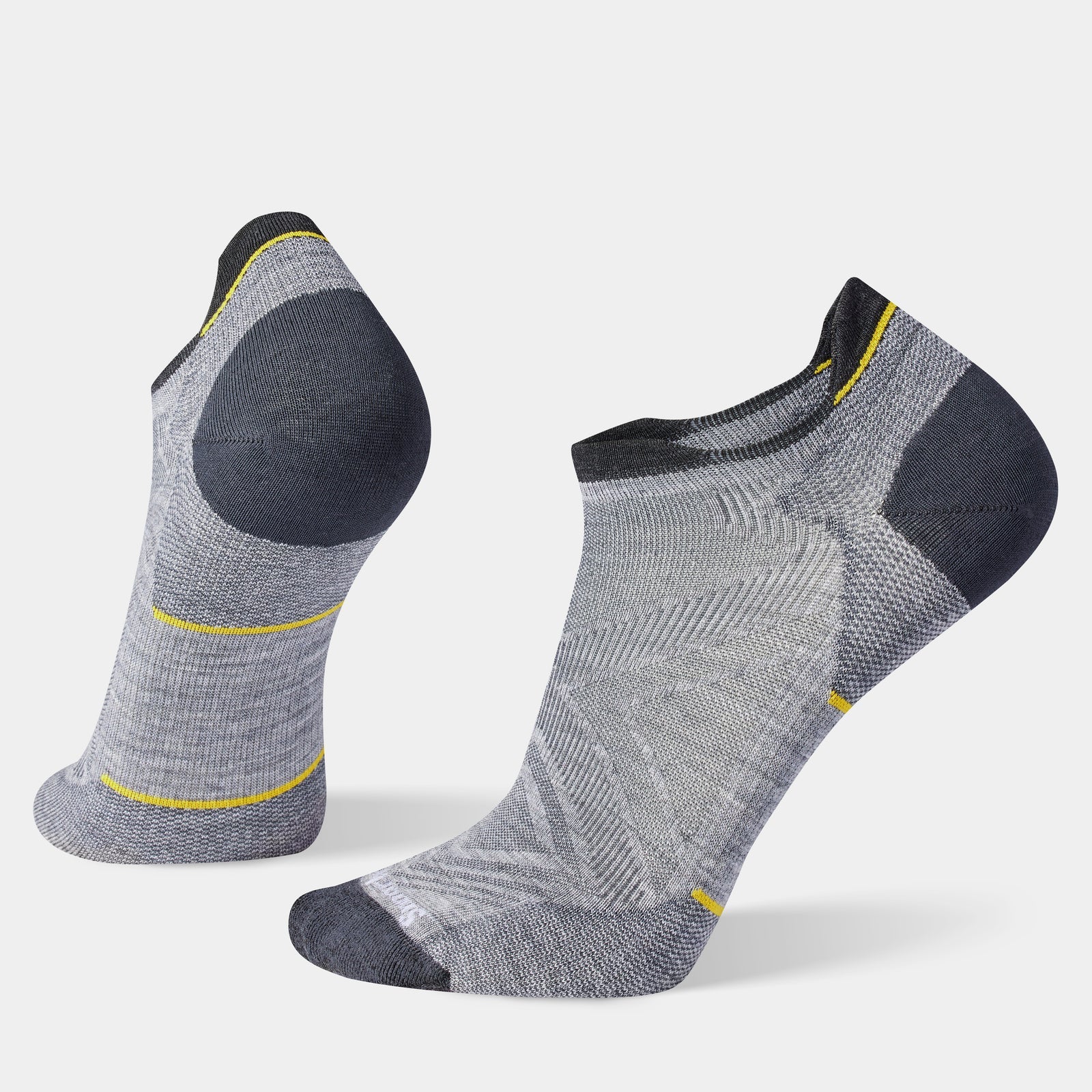 Smartwool Run Zero Cushion Low Ankle Unisex - Light Gray - Frontrunner Colombo