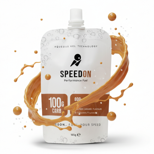 SpeedON Aqueous Gel- 60g Carb- Salted Caramel - Frontrunner Colombo
