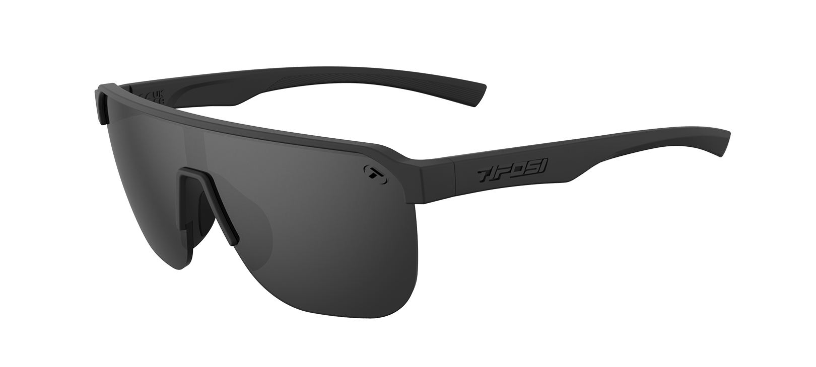 Tifosi Sanctum SL Blackout with Smoke lens