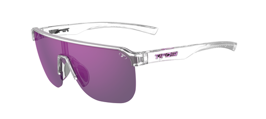 Tifosi Sanctum SL Crystal Clear with Purple Mirror AR lens