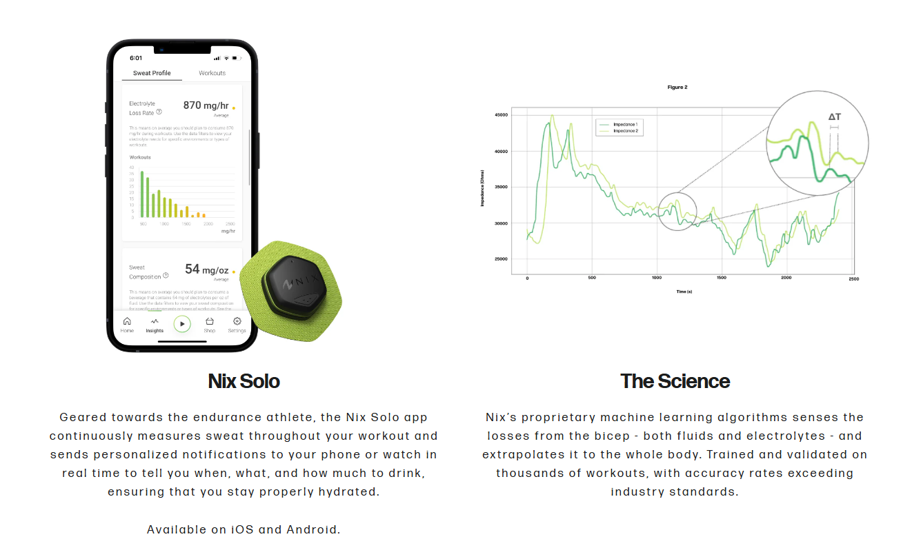 Nix Hydration Biosensor - Frontrunner Colombo