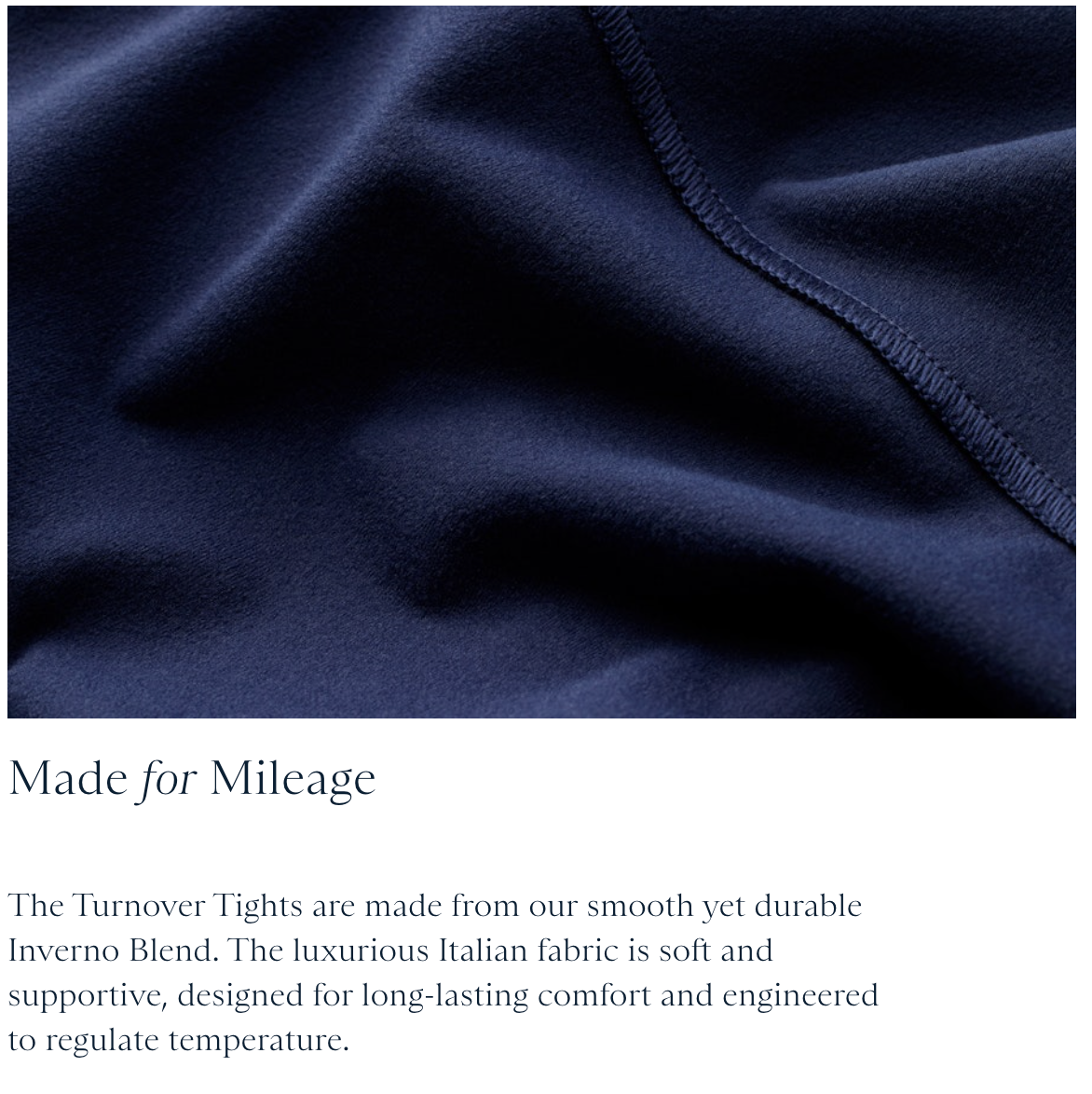 Tracksmith Turnover Tights Womens - Black - Frontrunner Colombo