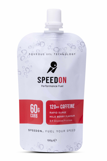 SpeedON Aqueous Gel- 60g Carb- Mild Berry 120mg Caff - Frontrunner Colombo