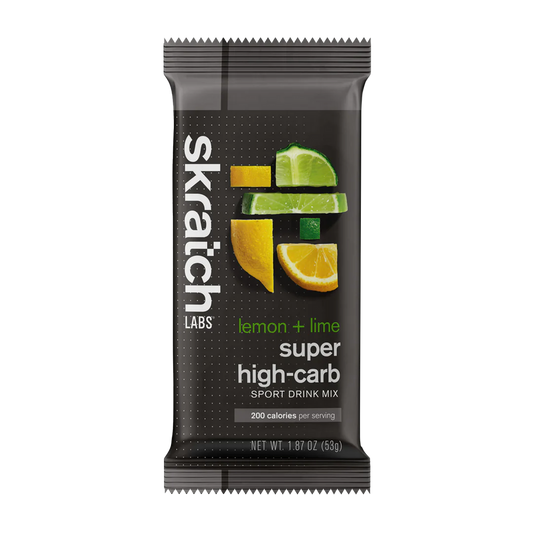 Skratch Labs High Carb Drink Mix - 53g Single Lemon &Lime - Frontrunner Colombo