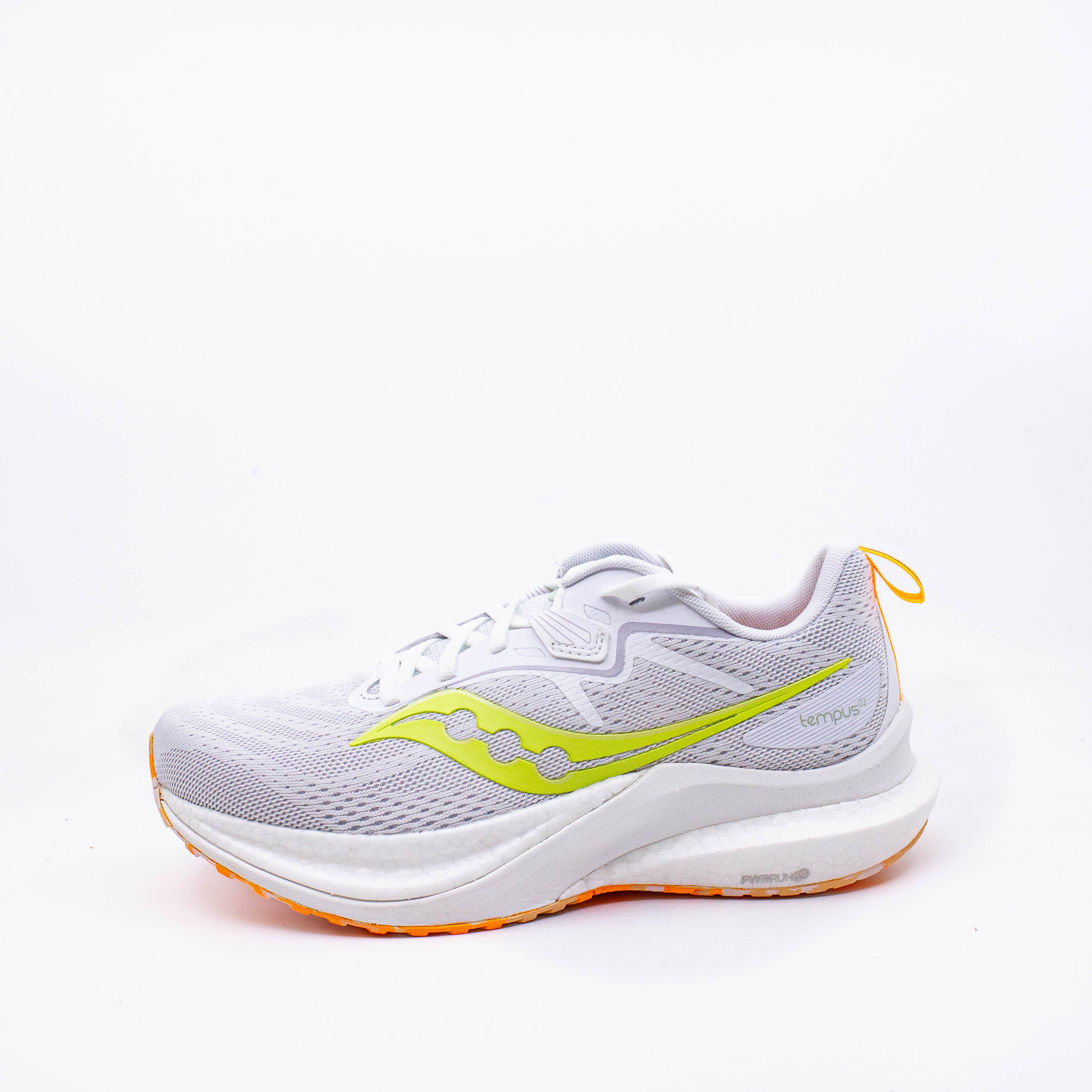 Saucony Tempus 2 (B Standard) Womens White/Sunny - Frontrunner Colombo