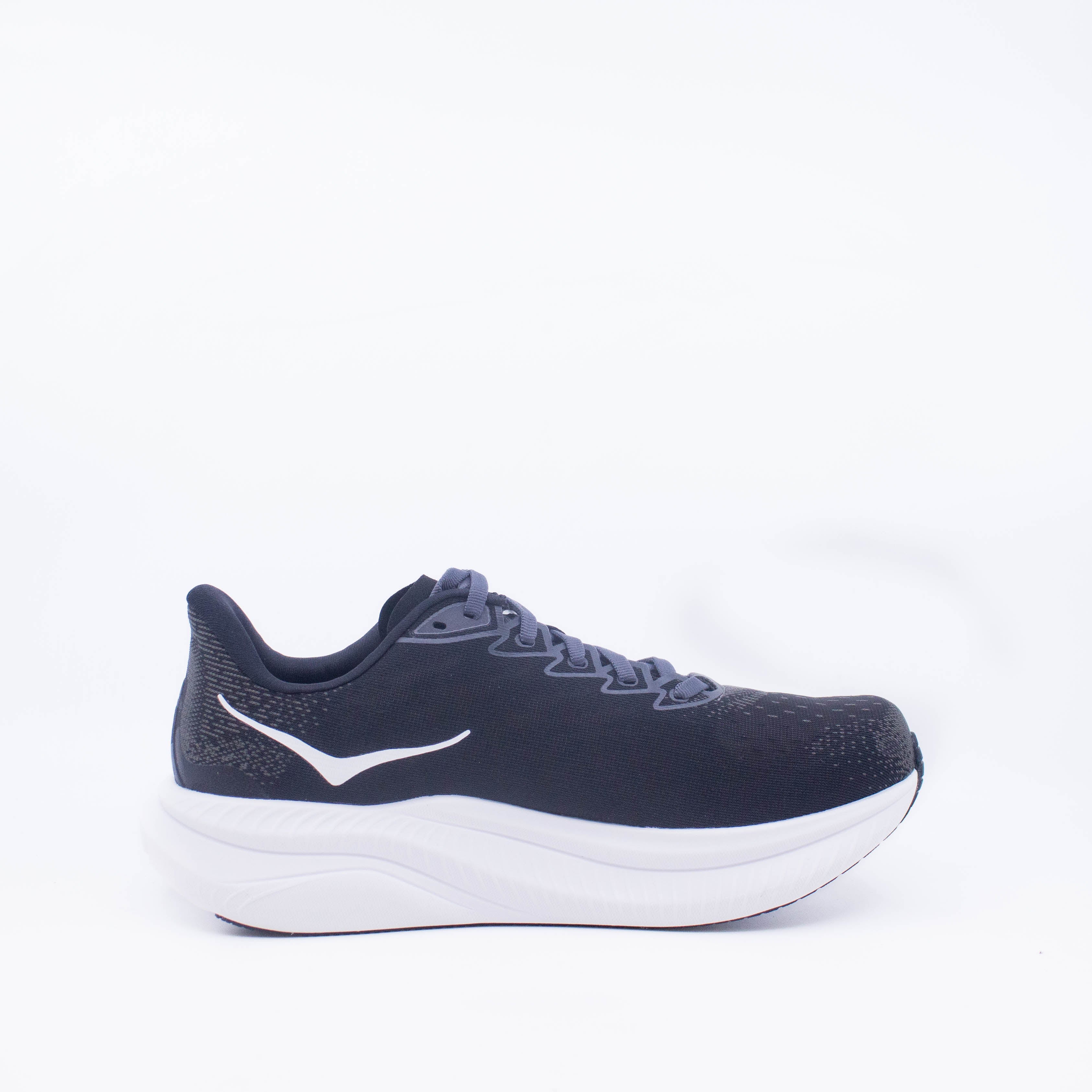 Hoka MACH 6 Womens (D Wide) Black/White - Frontrunner Colombo