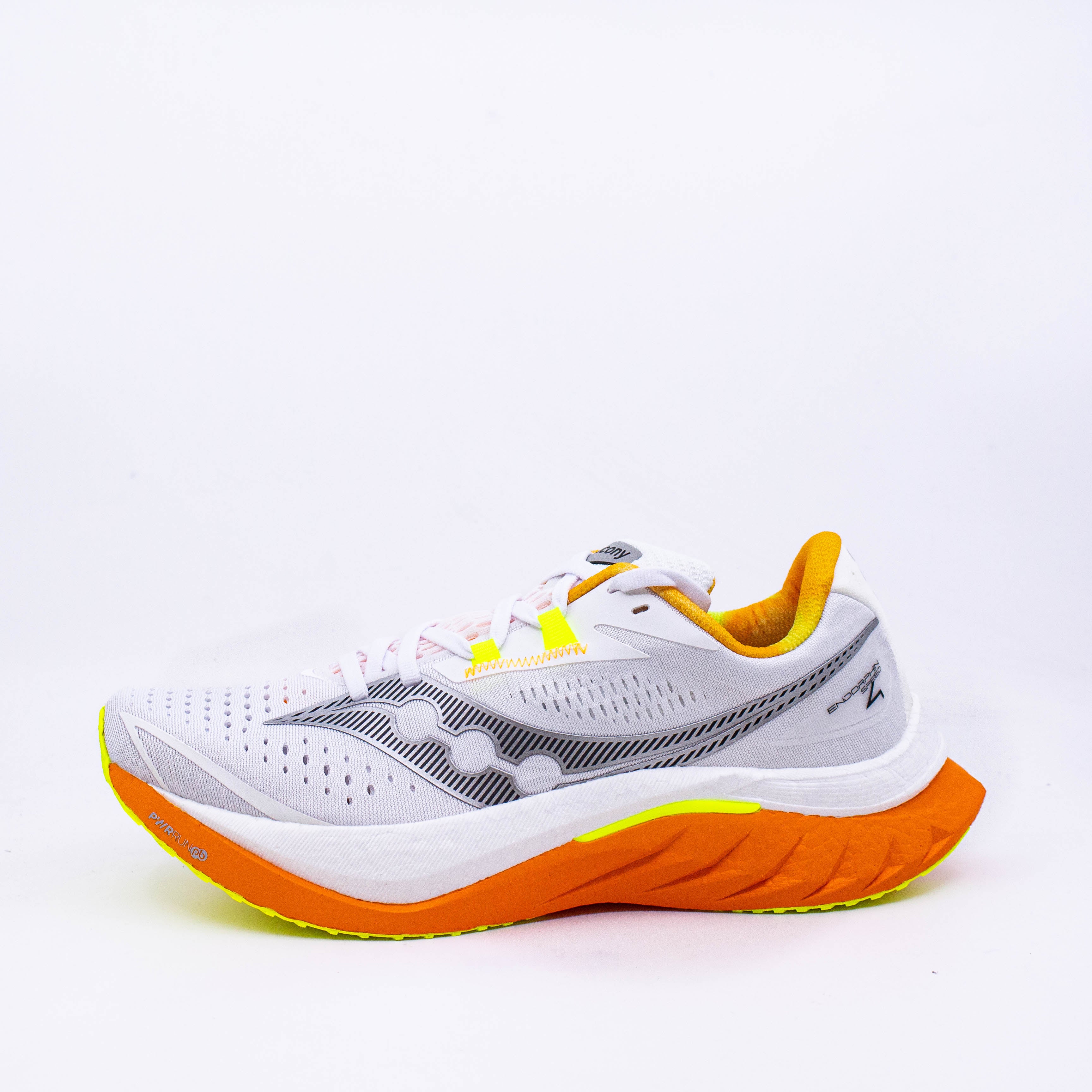 Saucony Endorphin Speed 4 (D Standard) Mens White/Peel - Frontrunner Colombo