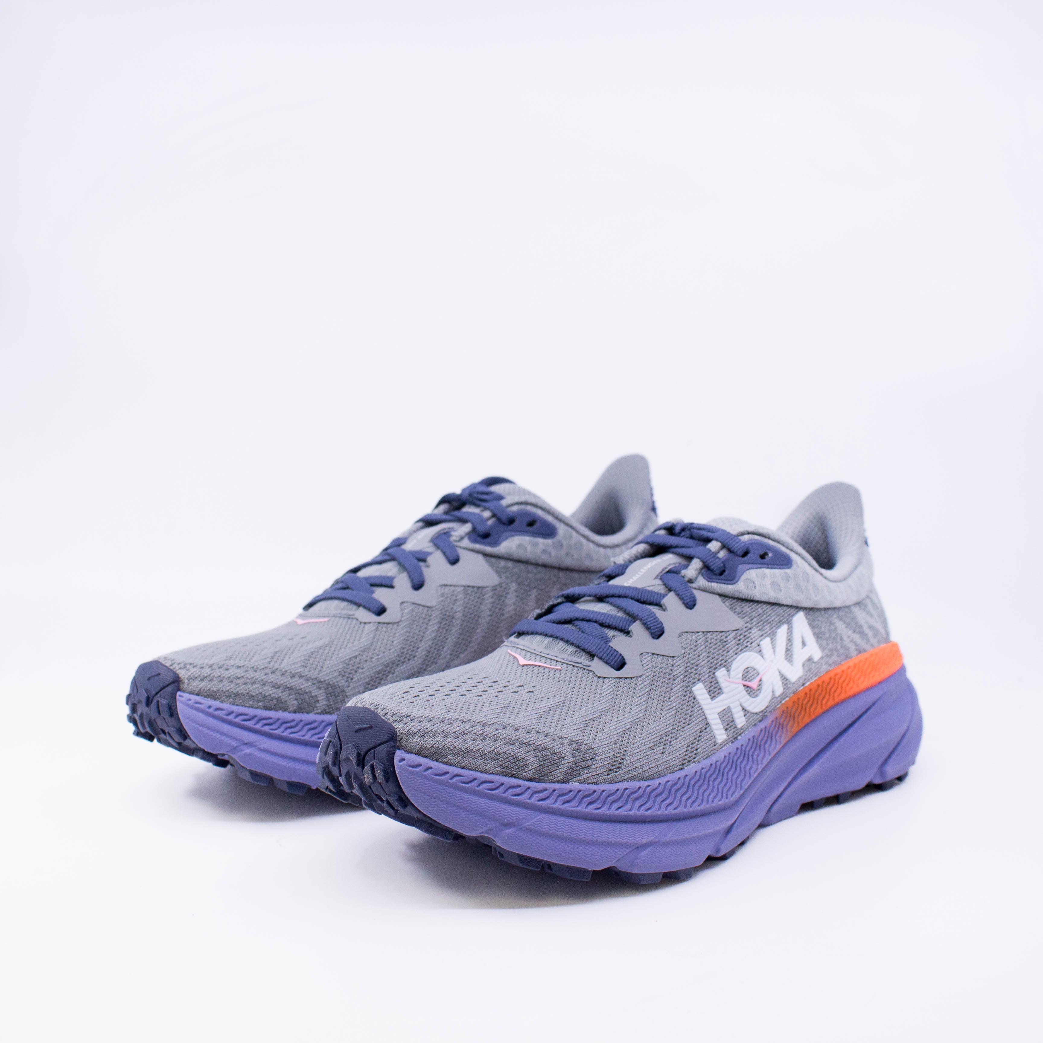 Hoka Challenger ATR 7 (B Standard) Galactic Grey/Wild Indigo - Frontrunner Colombo