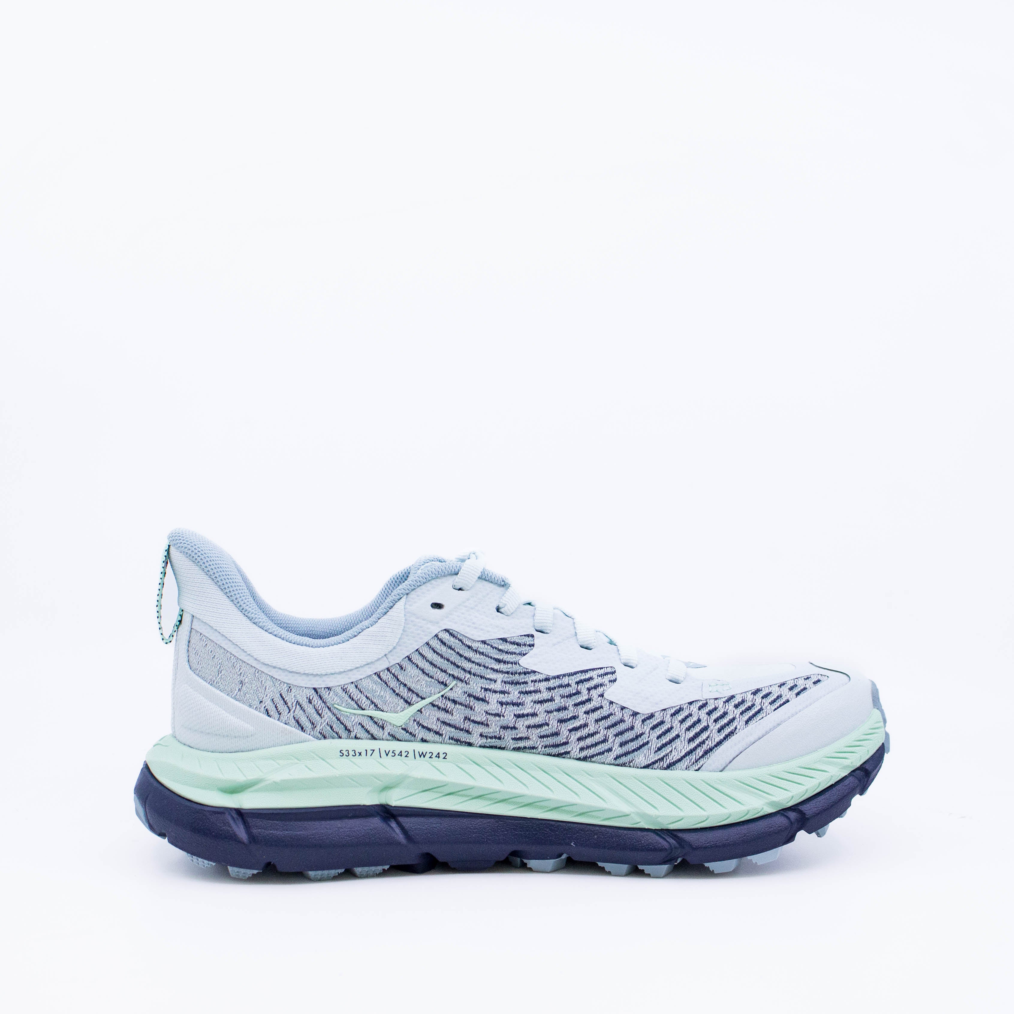 Hoka Mafate Speed 4 (B Standard) Womens Droplet/Mint Flourite - Frontrunner Colombo