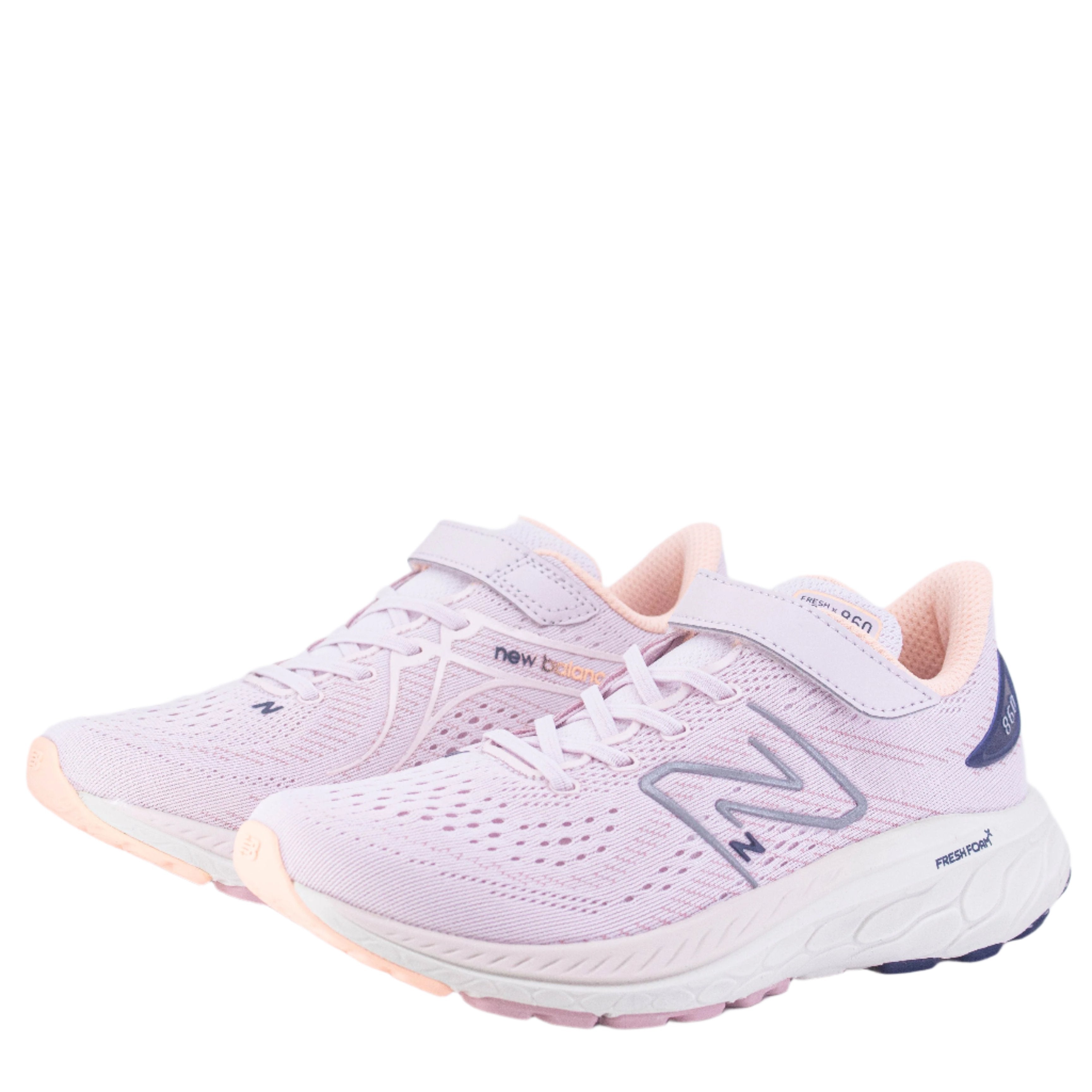 New Balance 860v13 Kids (Velcro) Pink - Frontrunner Colombo