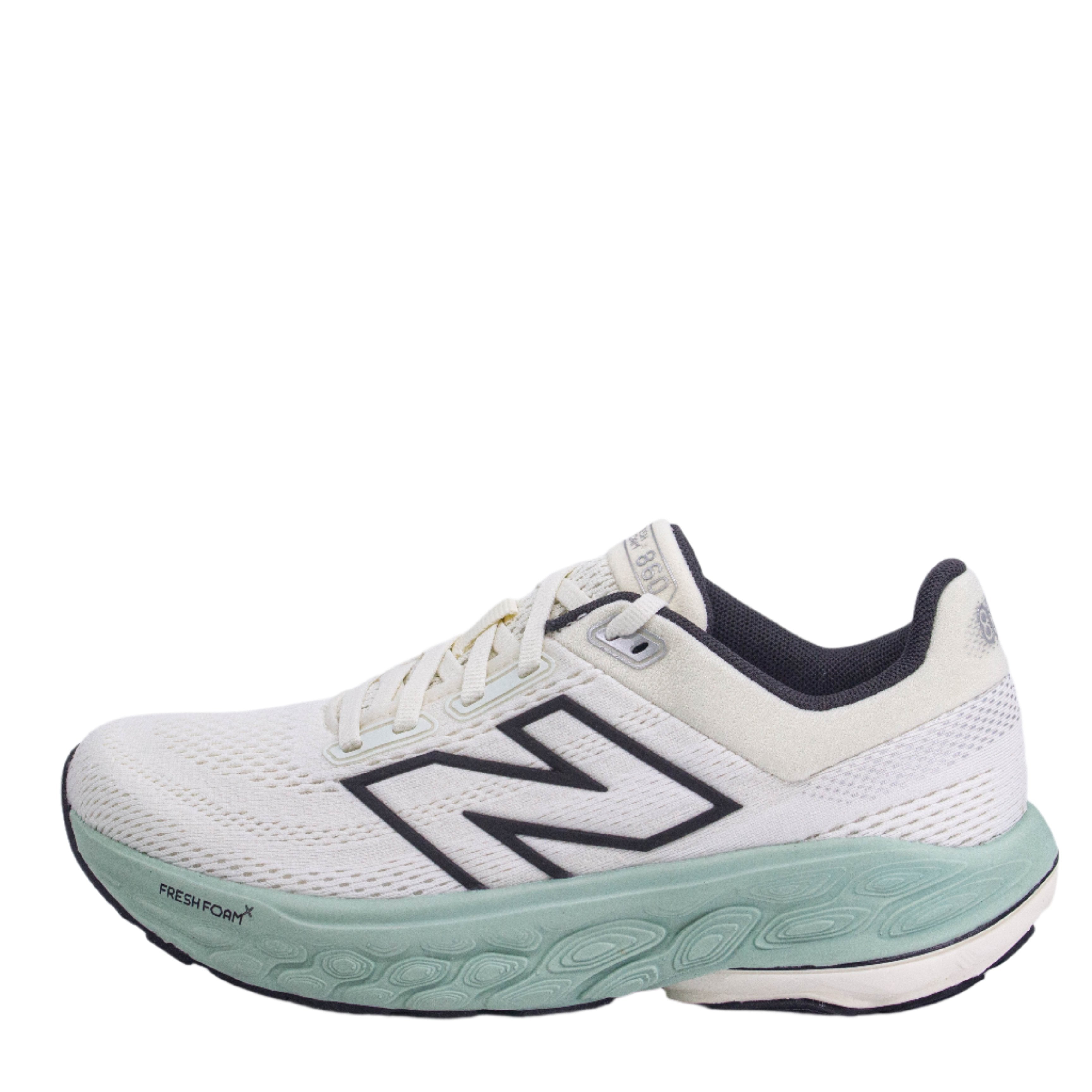 New Balance 860v14 (B Standard) Womens Cream/Teal - Frontrunner Colombo