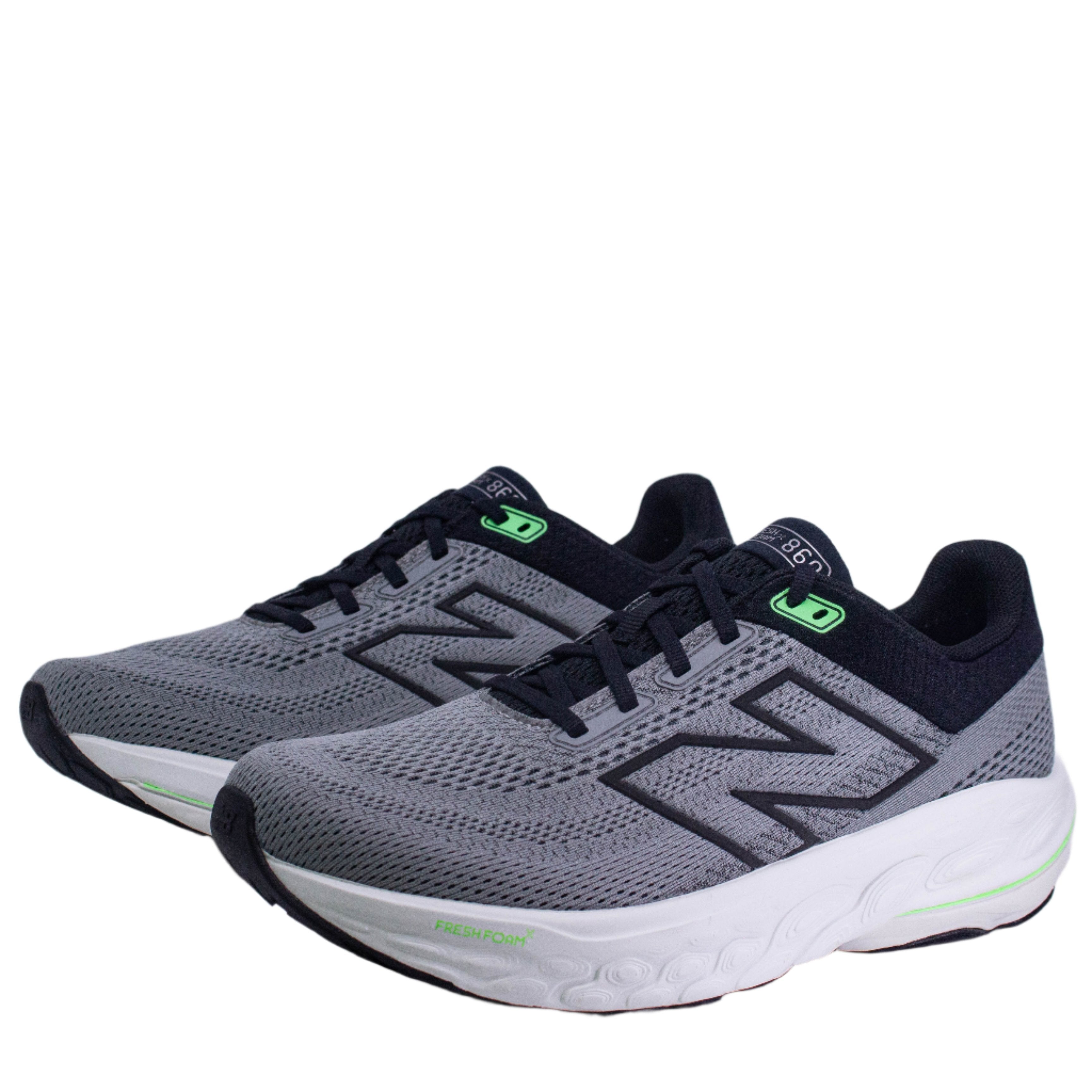 New Balance 860v14 (2E Wide) Mens Grey/Mint - Frontrunner Colombo