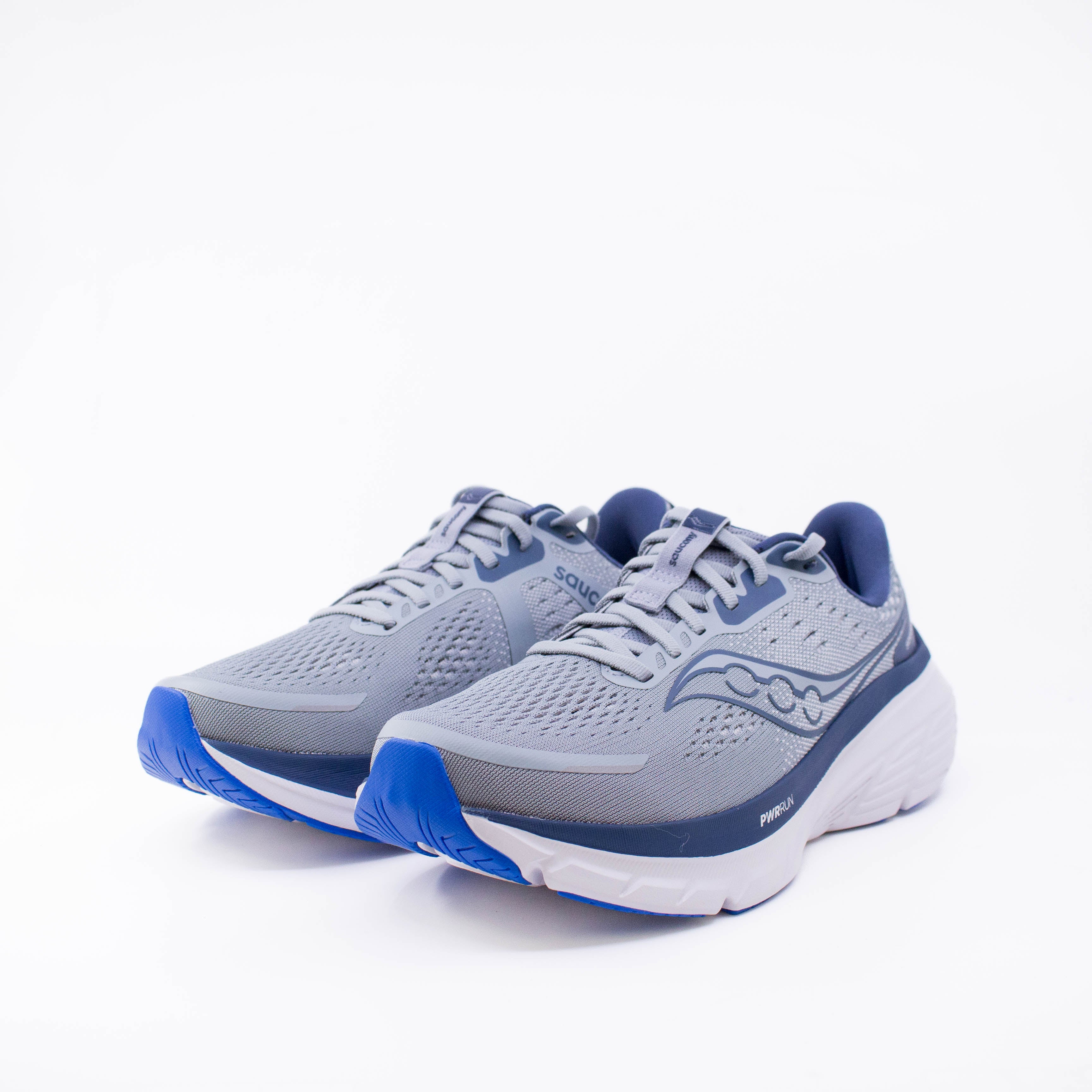 Saucony Guide 18 (2E Wide) Mens Flint/Navy - Frontrunner Colombo