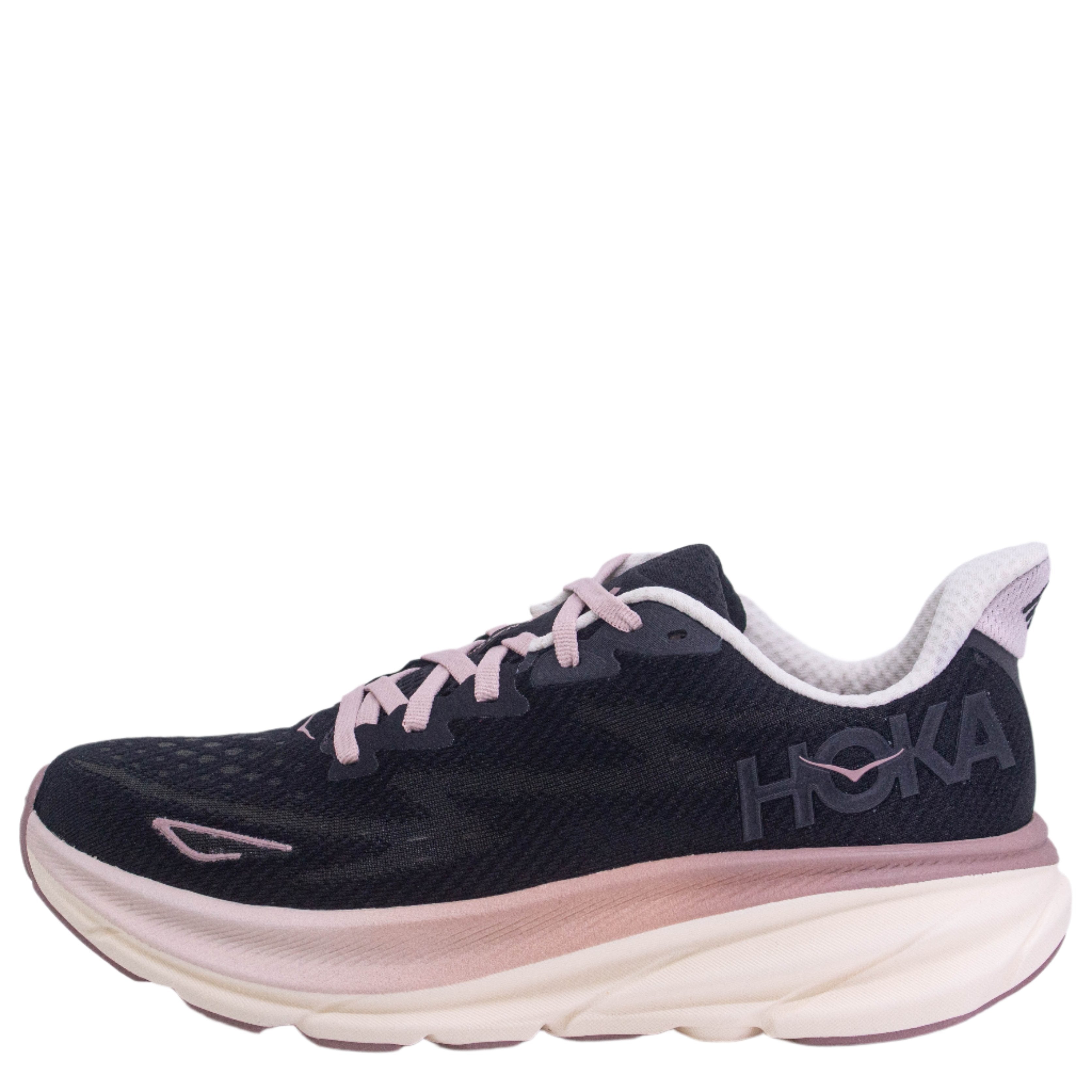 Hoka Clifton 9 (B Standard) Womens Obsidian/Quartzite - Frontrunner Colombo