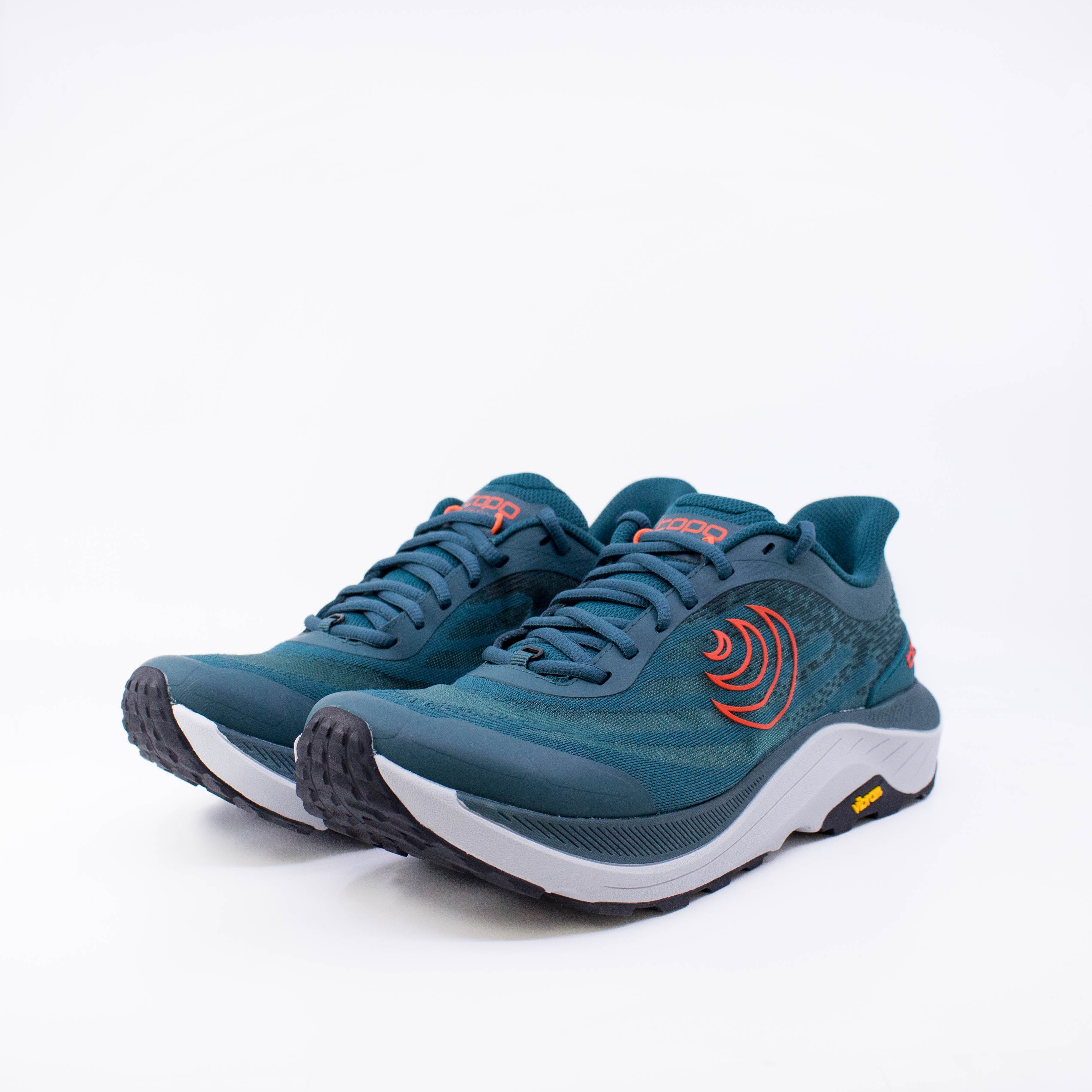 Topo Ultraventure 4 (D Standard) Mens Dark Teal/Orange - Frontrunner Colombo