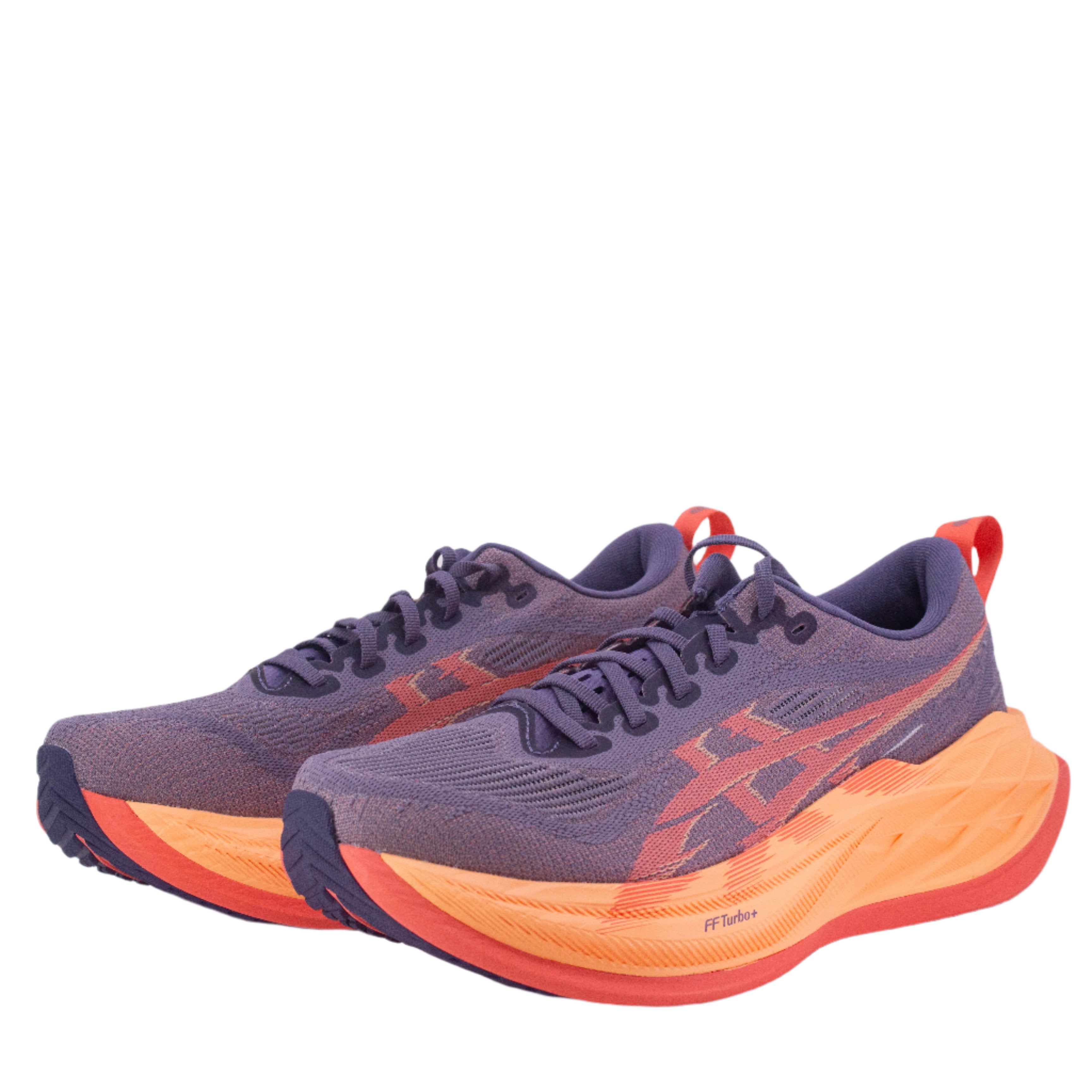 Asics Superblast 2 Greyish Purple/Coral Reef (D Standard) Unisex - Frontrunner Colombo