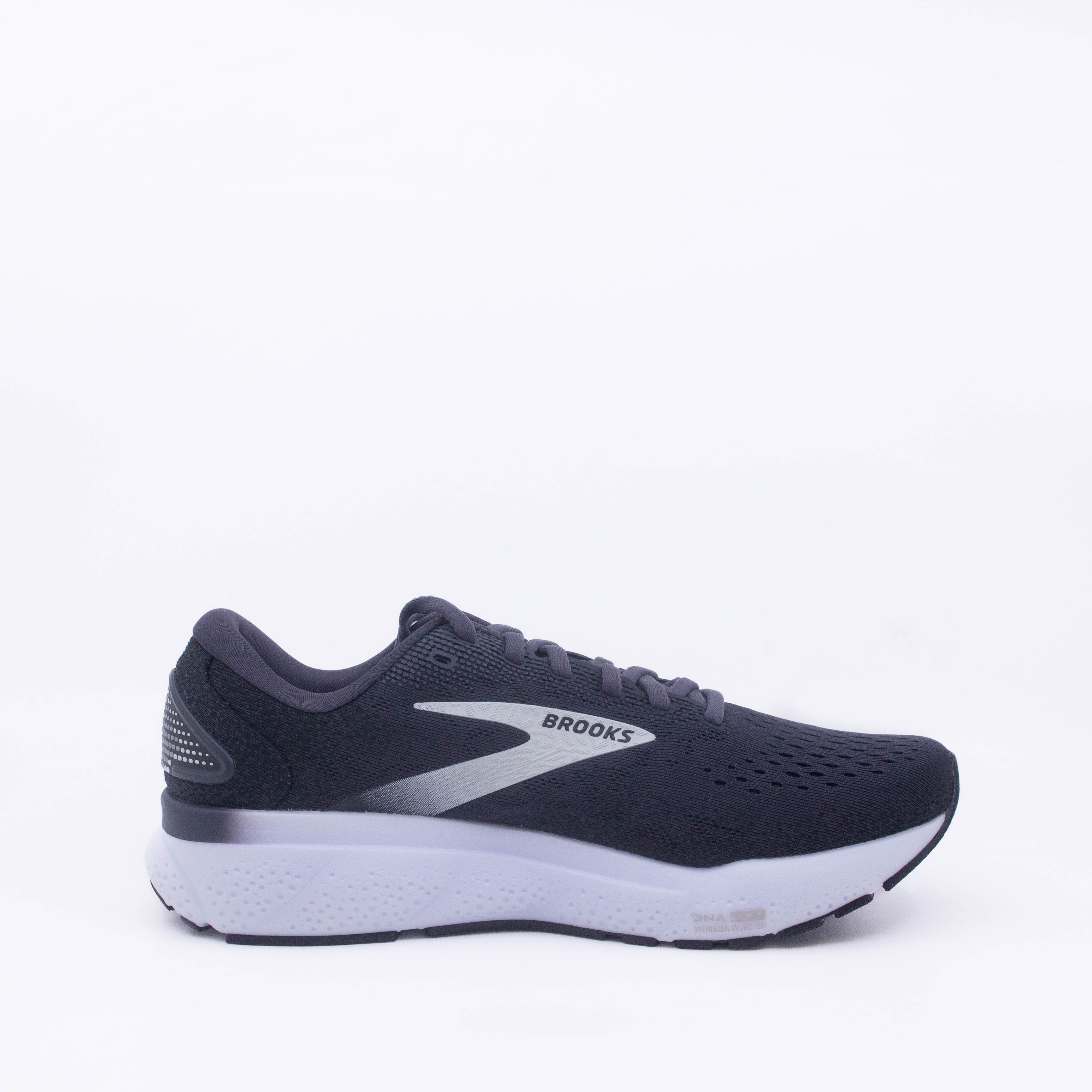 Brooks Ghost 16 (D Wide) Womens Black/Grey/White - Frontrunner Colombo