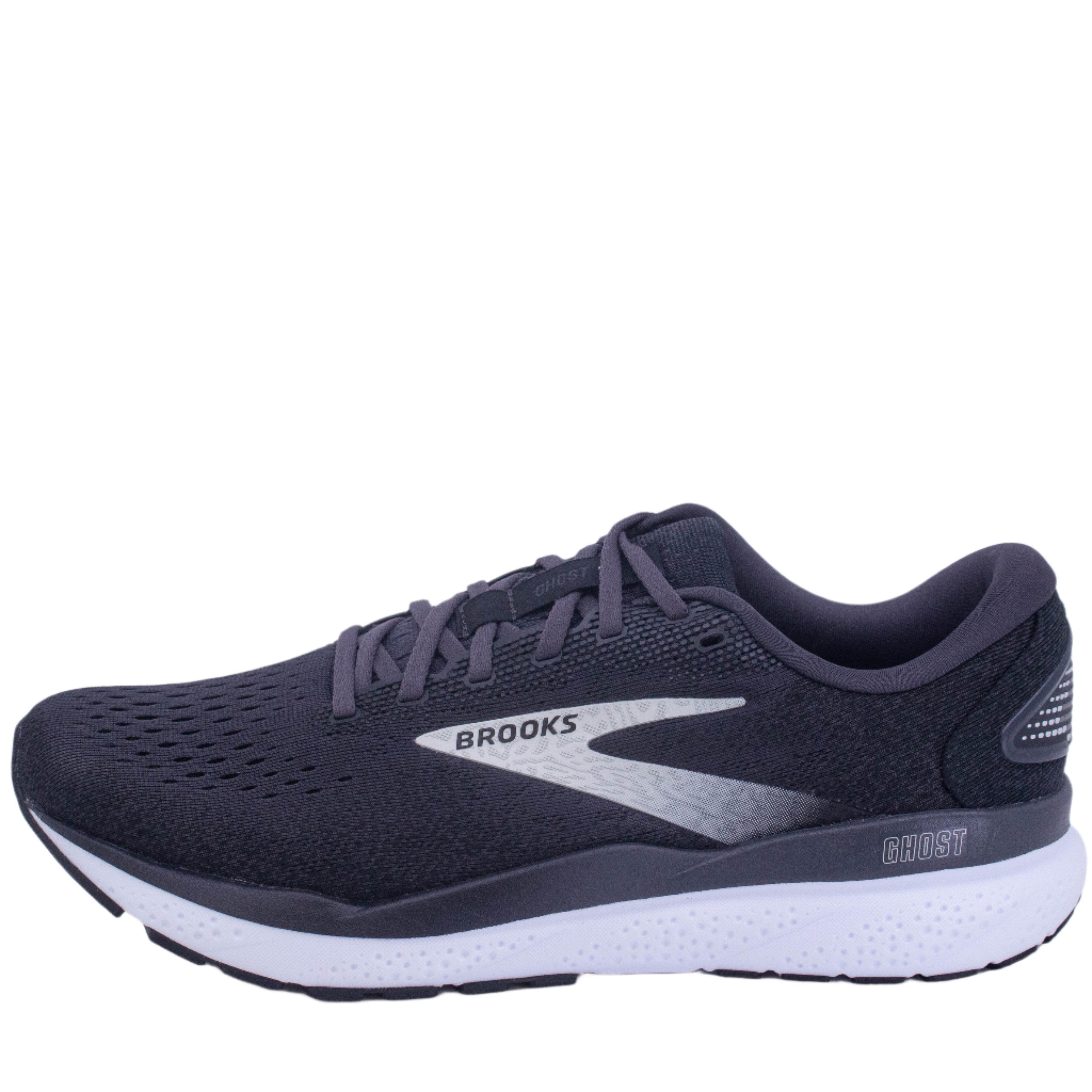 Brooks Ghost 16 (2E Wide) Mens Black/Grey/White - Frontrunner Colombo