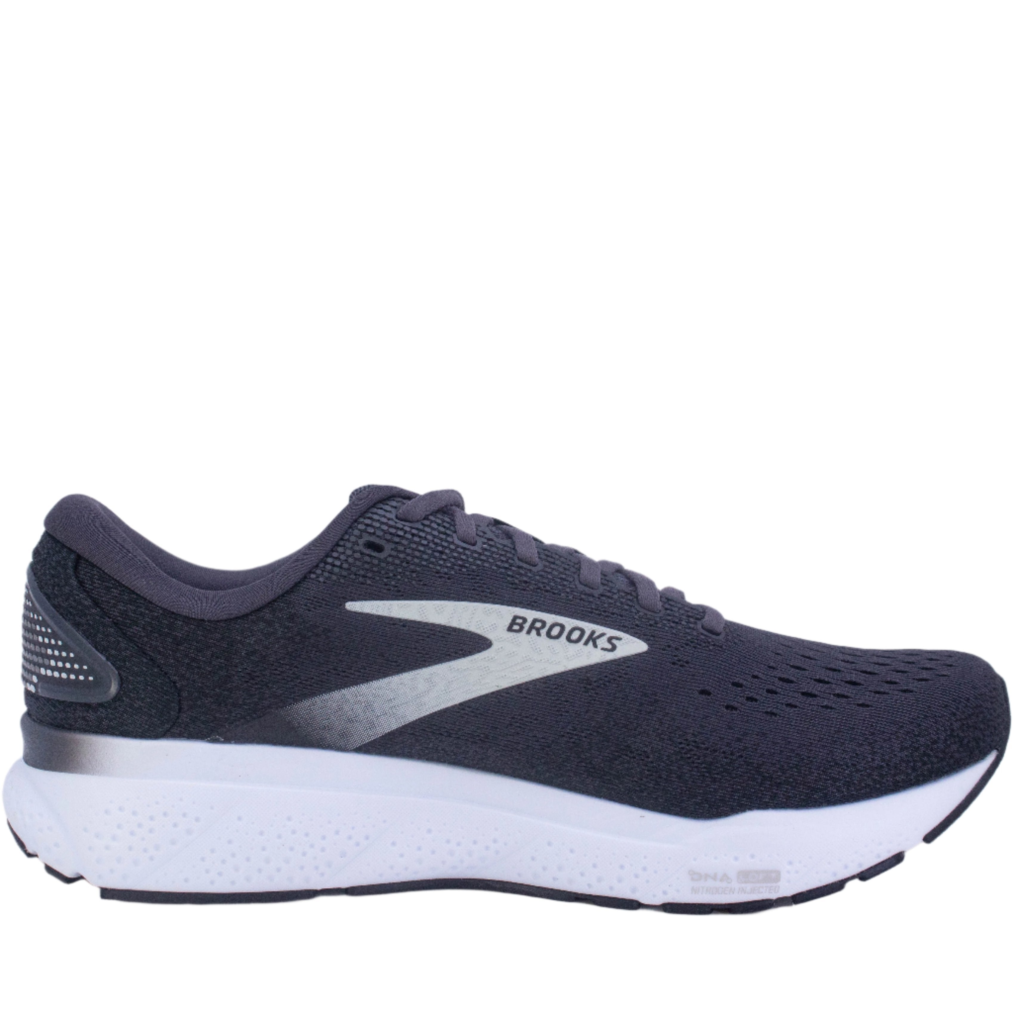 Brooks Ghost 16 (2E Wide) Mens Black/Grey/White - Frontrunner Colombo