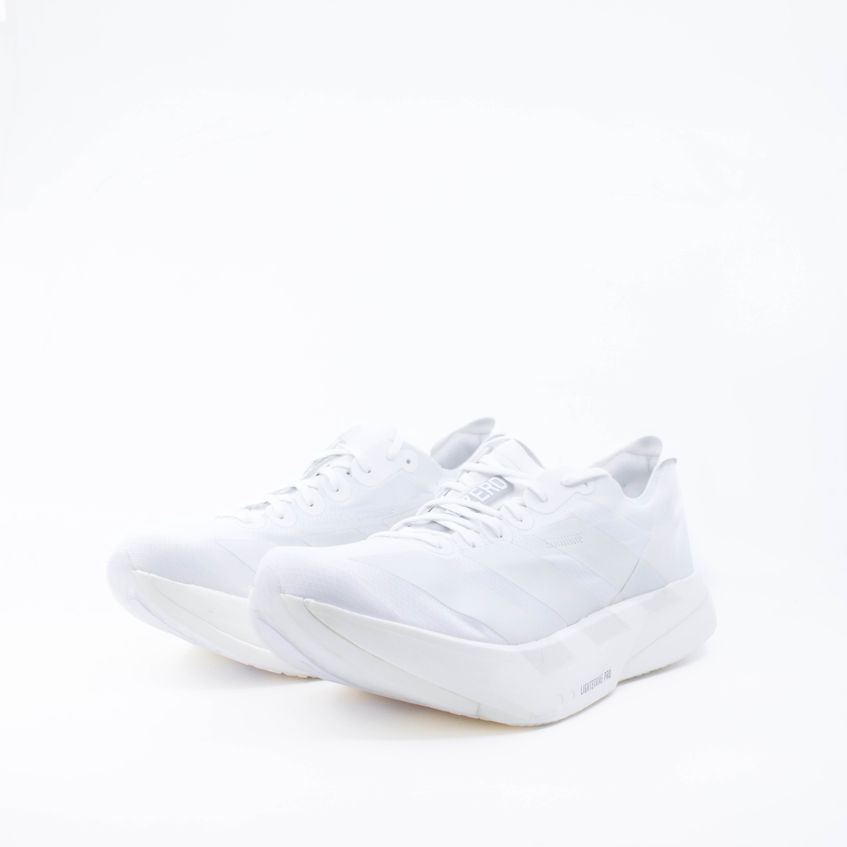 Adidas Adizero Adios Pro 4 (D Standard) Mens Cloud White / Zero Metalic / Crystal White - Frontrunner Colombo