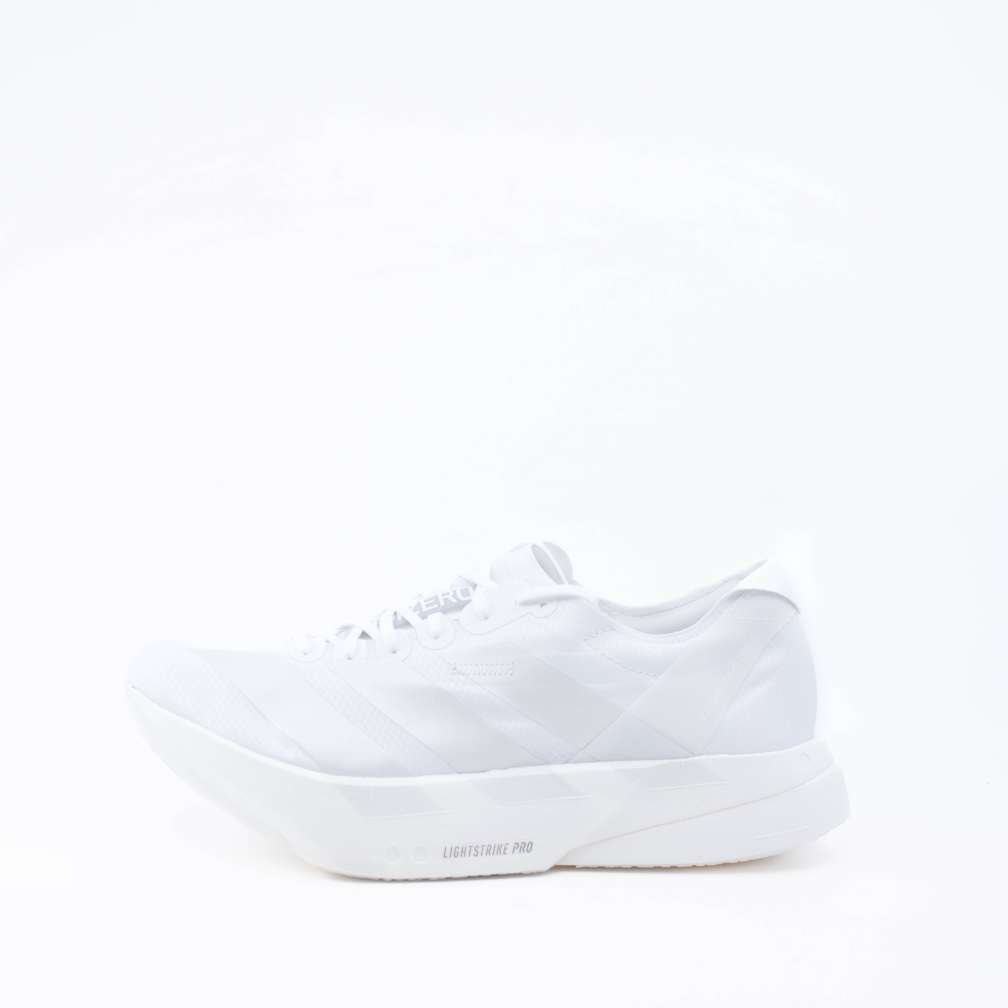 Adidas Adizero Adios Pro 4 (D Standard) Mens Cloud White / Zero Metalic / Crystal White - Frontrunner Colombo